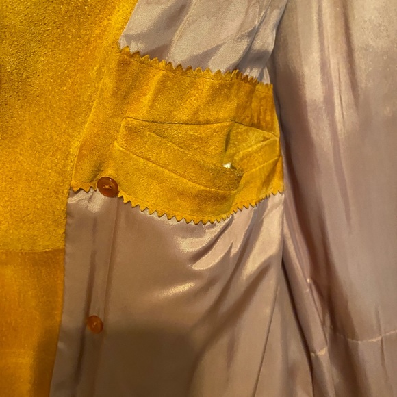 Vintage 1970’s Members Only Orange Suede Coat - Picture 13 of 15